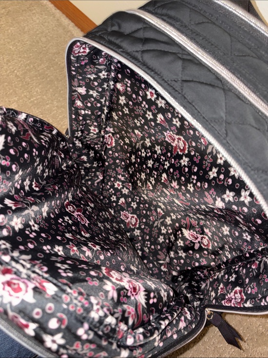 Vera Bradley Black Quilted XL Everyday/Laptop Backpack main image 10